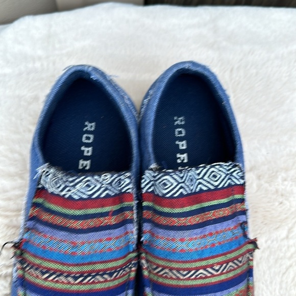 Roper Women's Southwestern Vamp Slip-On Shoes size 8.5 - Picture 5 of 9